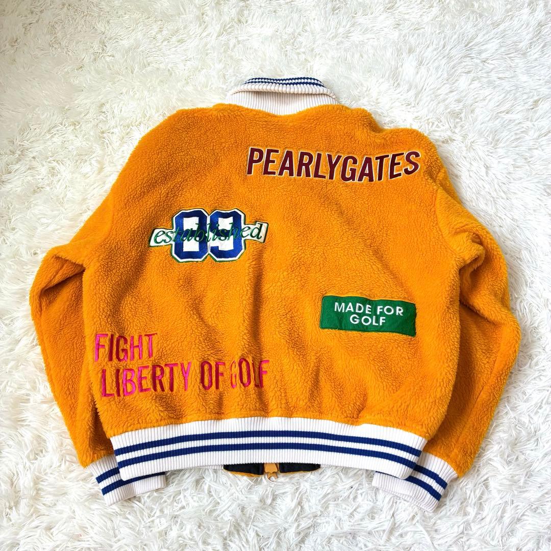PEARLYGATESパーリーゲイツ　ボア　ジャケット　ゴルフ　ウェア.