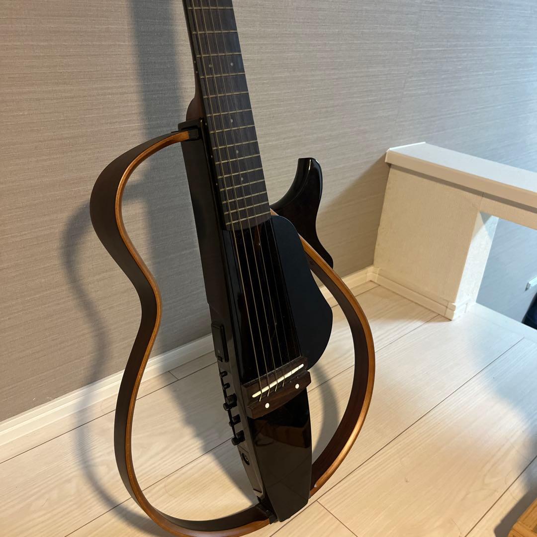 【美品】YAMAHA サイレントギターSLG200S（スチール弦仕様）