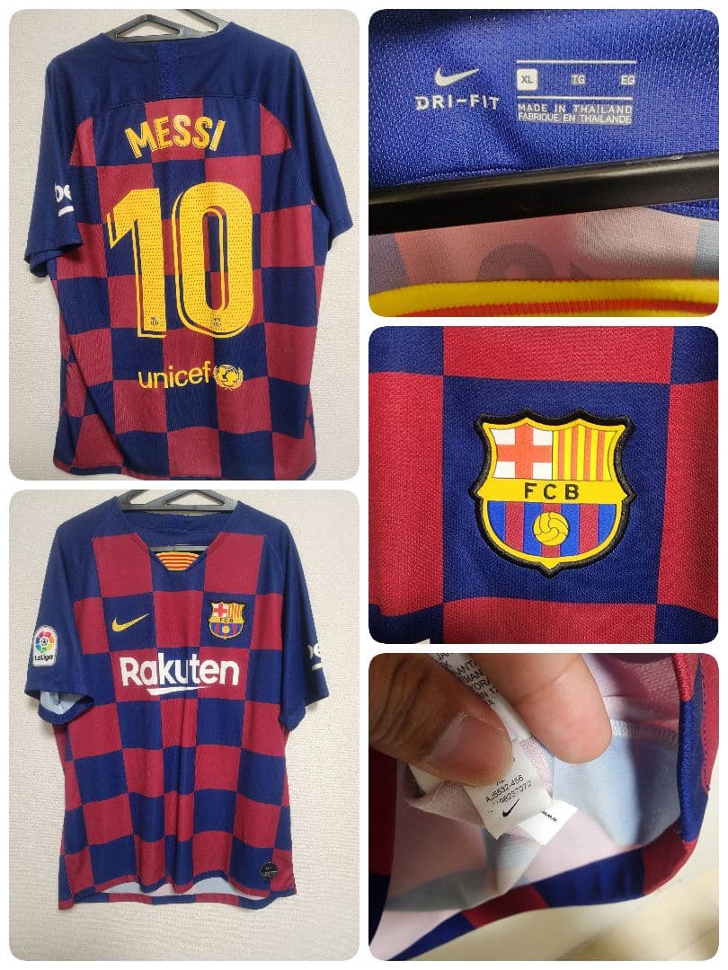 メッシ　ユニフォーム　バルセロナ　コレクション　XL　大量