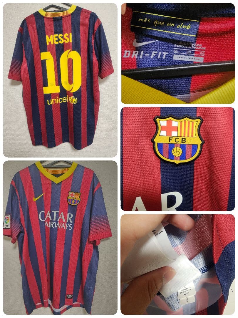 メッシ　ユニフォーム　バルセロナ　コレクション　XL　大量