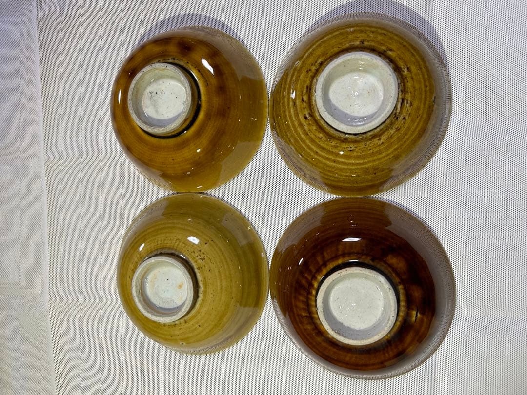 茶碗　初期伊万里　染付火入