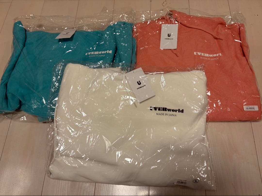 UVERworld パーカー　トレーナー　TAKUYA∞ 新品未使用　3点セット