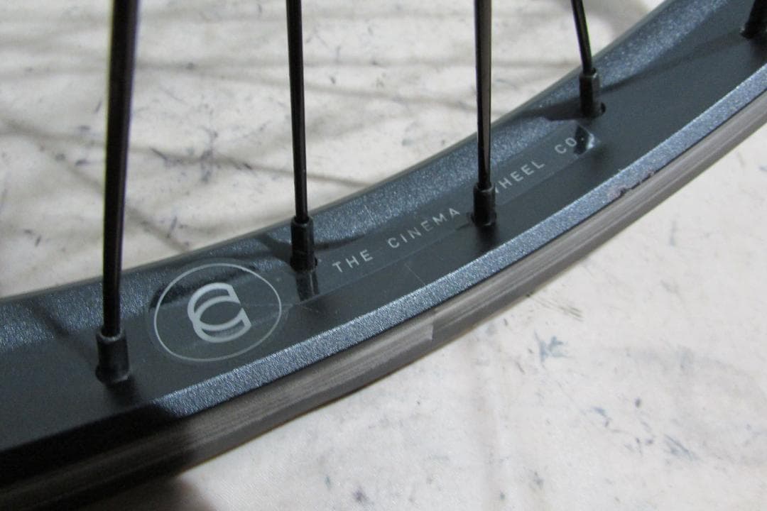 BMX リア ホイール CINEMA Rim ＆ SaltPlus Hub