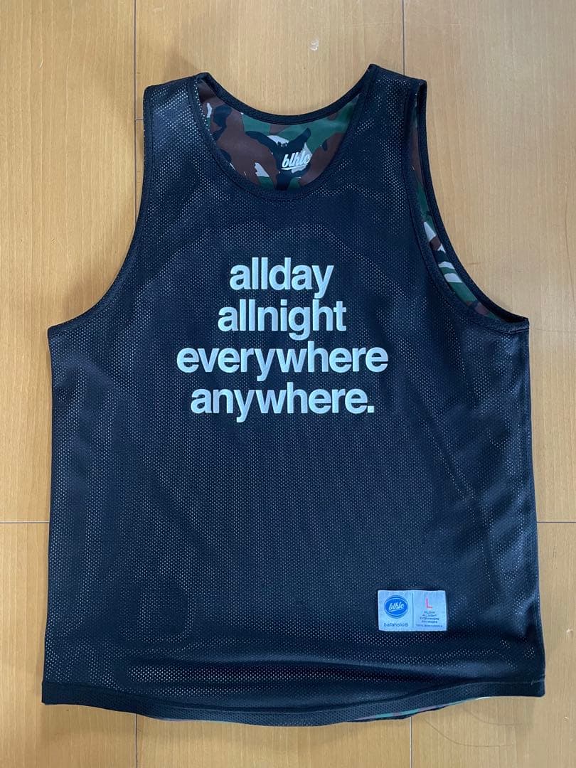 ballaholic カモ リバーシブル タンクトップ 極美中古 Lサイズ