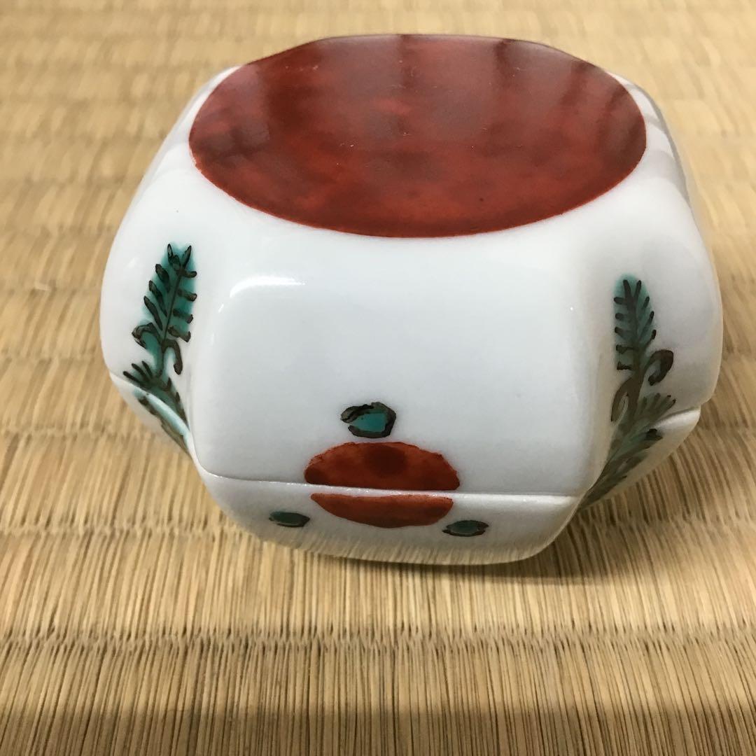 ⭐️茶道具　香合　味渓窯　永寿作　共箱　S144KG