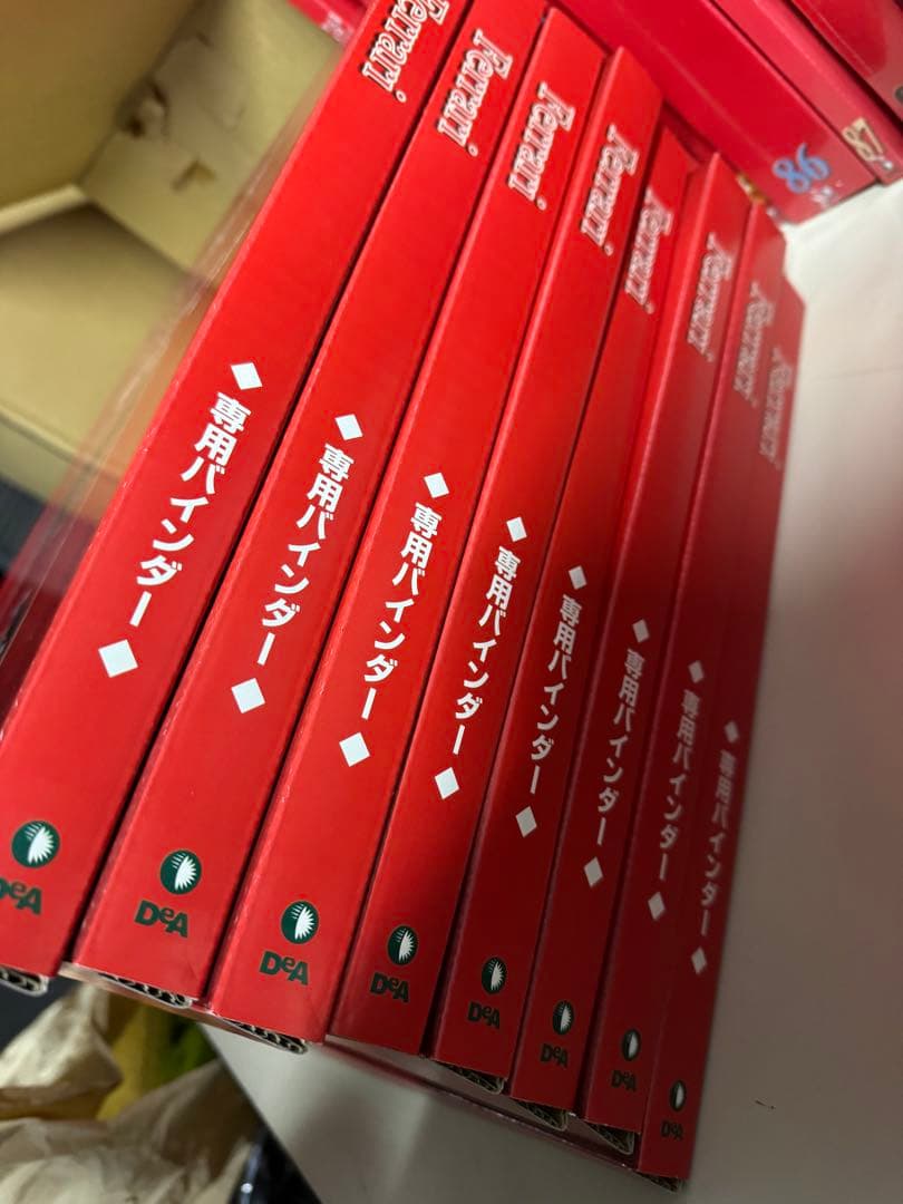 【激レア、フルセット】ディアゴスティーニ　フェラーリラジコンカー　全100巻