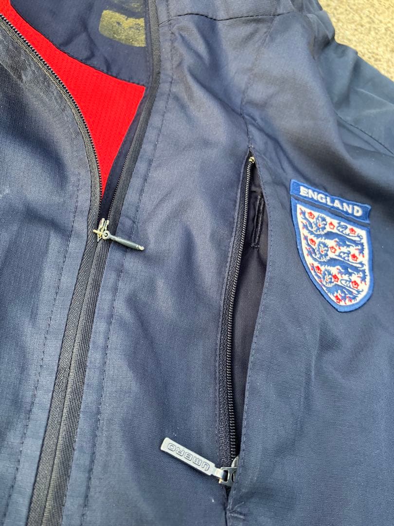 【美品】在原みゆ紀 UMBRO×イングランド代表/トラックジャケットジャージXL