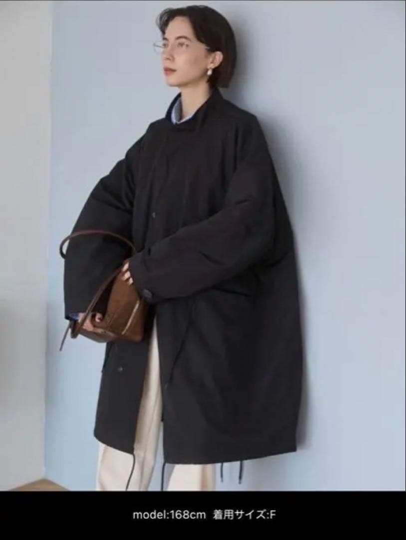 ブラック モッズコート フリーサイズ