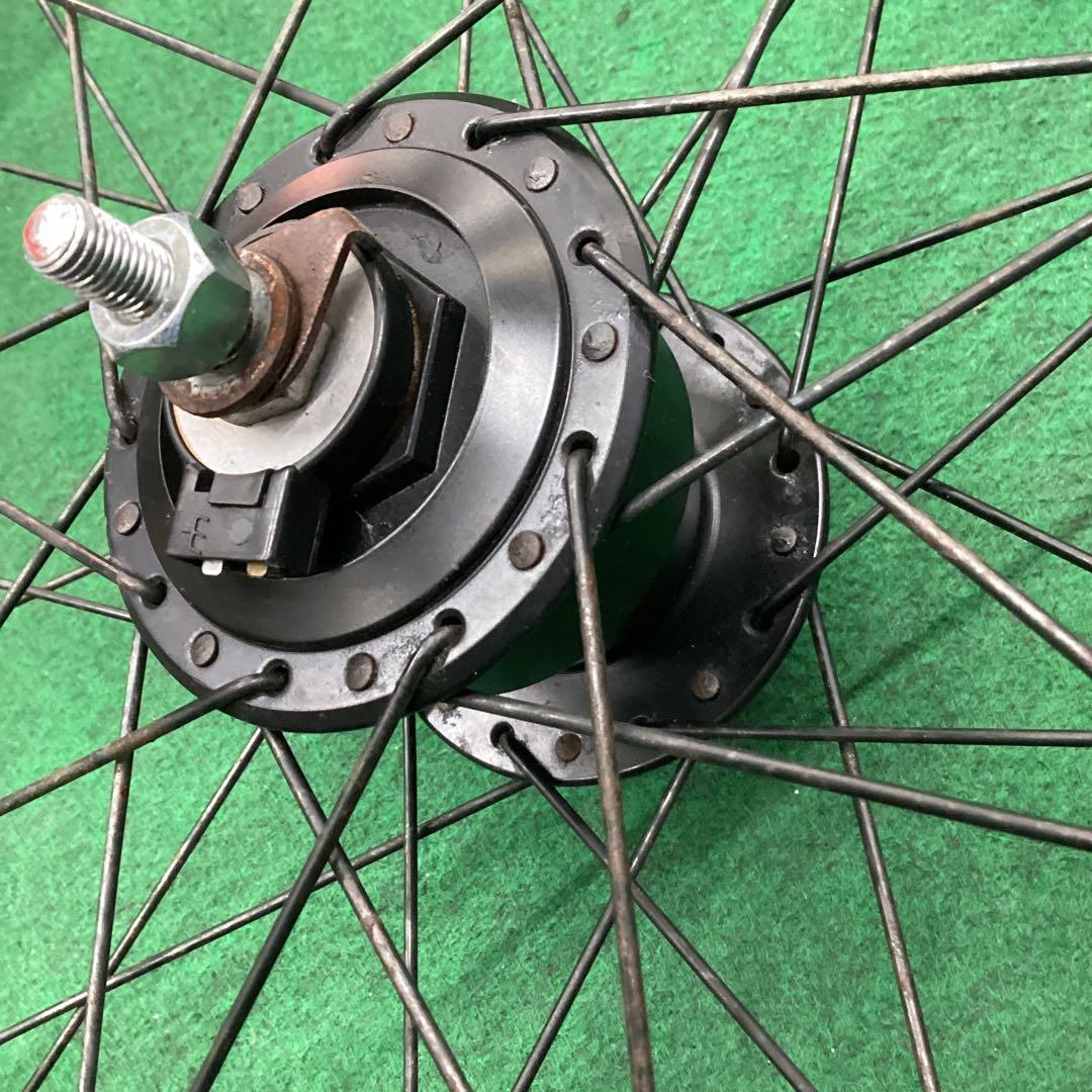 アルミリム 前輪 27.5×1.95 タイヤ付 27.5インチ　J2端子　オート