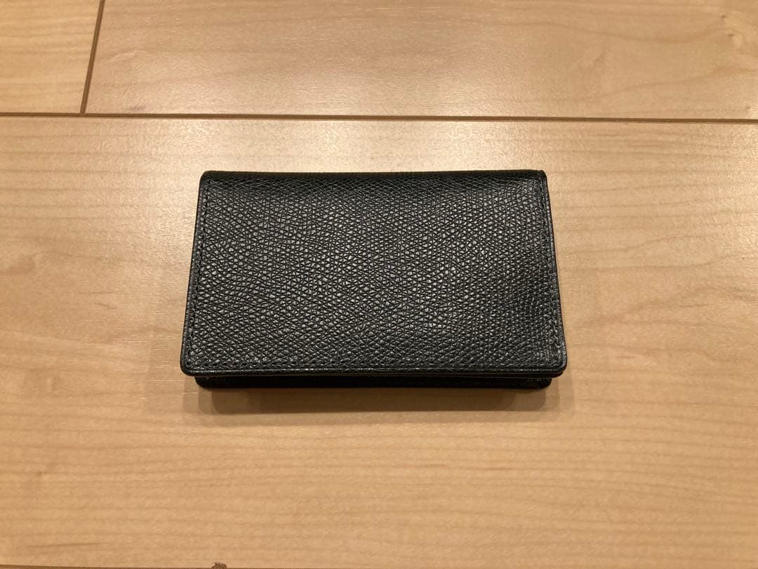 WAKO グリーン 名刺入れ 箱付き