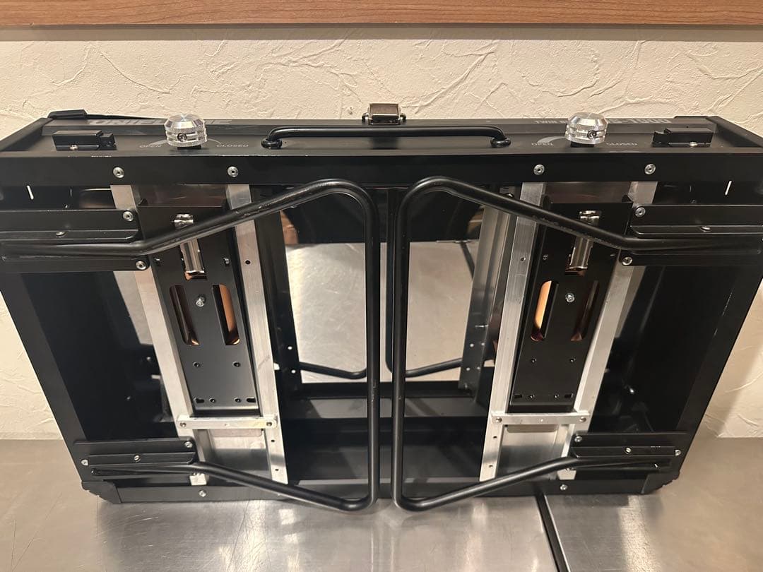 廃盤品 ユニフレーム US-1900 ツインバーナーコンロ ブラック LTD 黒