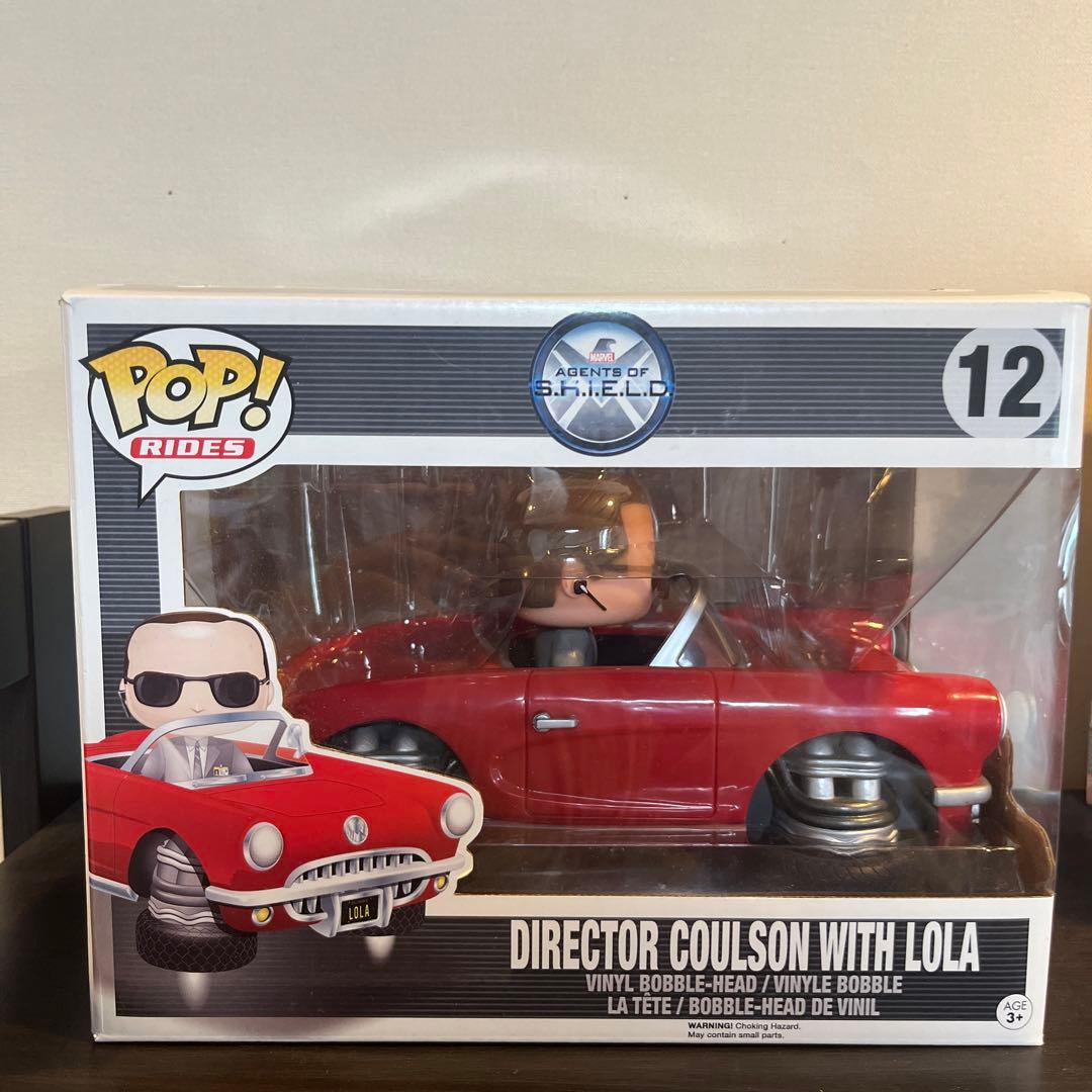 アメコミ FUNKO POP RIDES Director COULSON LOLA