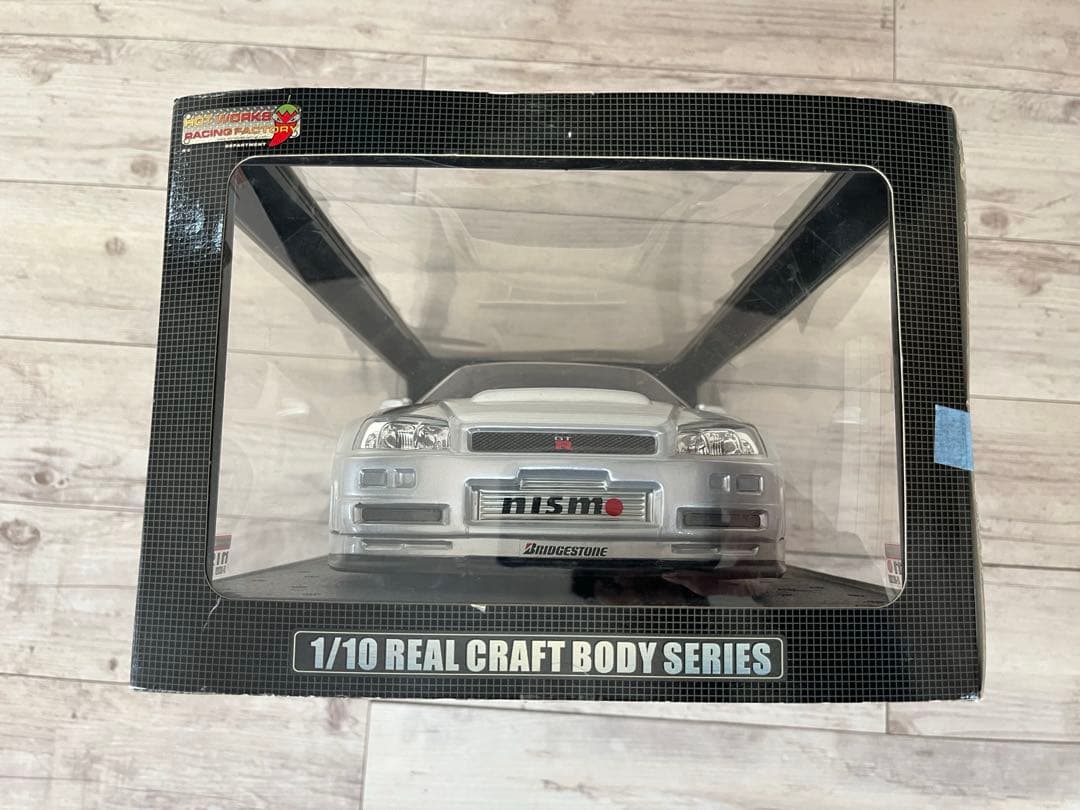 ◯ホットワークス　1/10ボディ　スカイラインR34 GT-R V-SPECⅡ◯