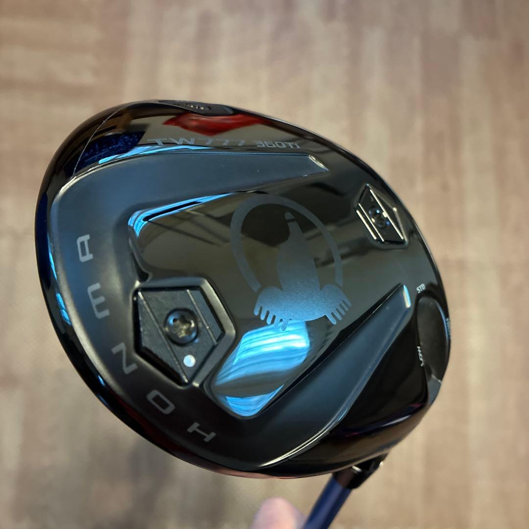 本間ゴルフ　ミニドライバ　TW777 360Ti　（超美品）　レンチ、ボール付き