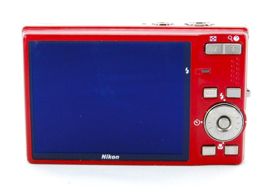 【極上美品】Nikon Coolpix S710元箱付レッド動作確認済41107
