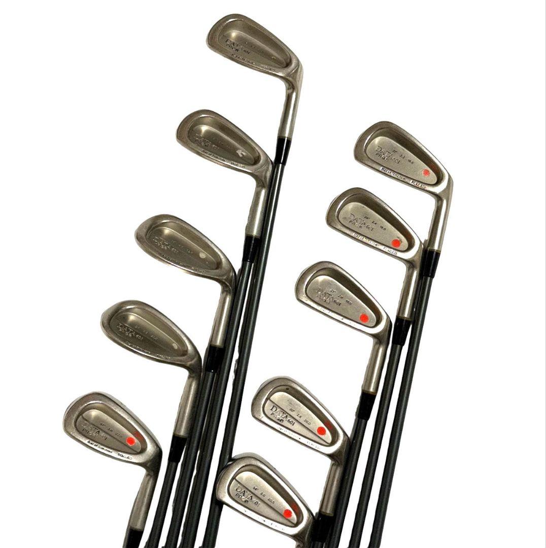 名器 プロギア DATA601 アイアンセット 右打ち 10本 メンズ 三浦技研