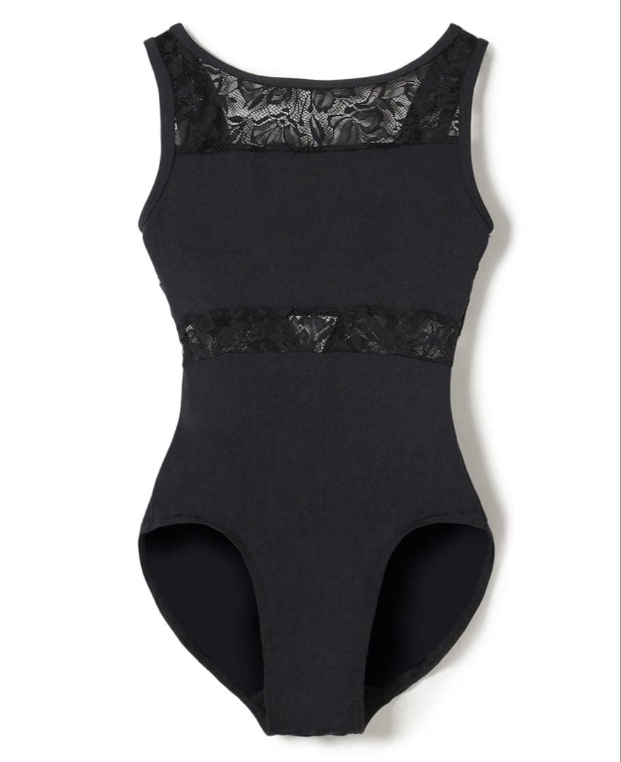 チャコット　永久メイ　コラボ　黒　バレエレオタード　ジュニア　150