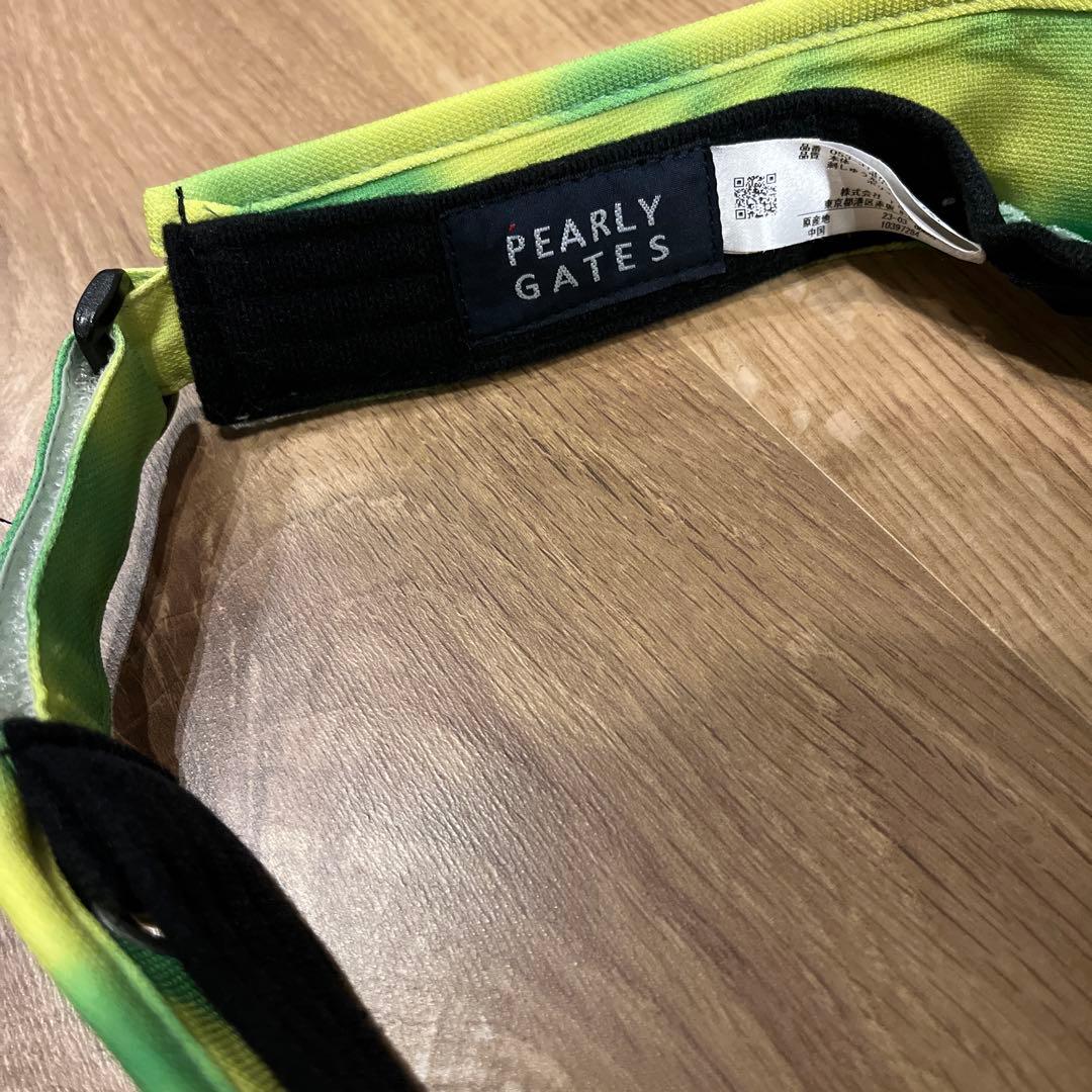 パーリーゲイツ　サンバイザー&カートバッグ