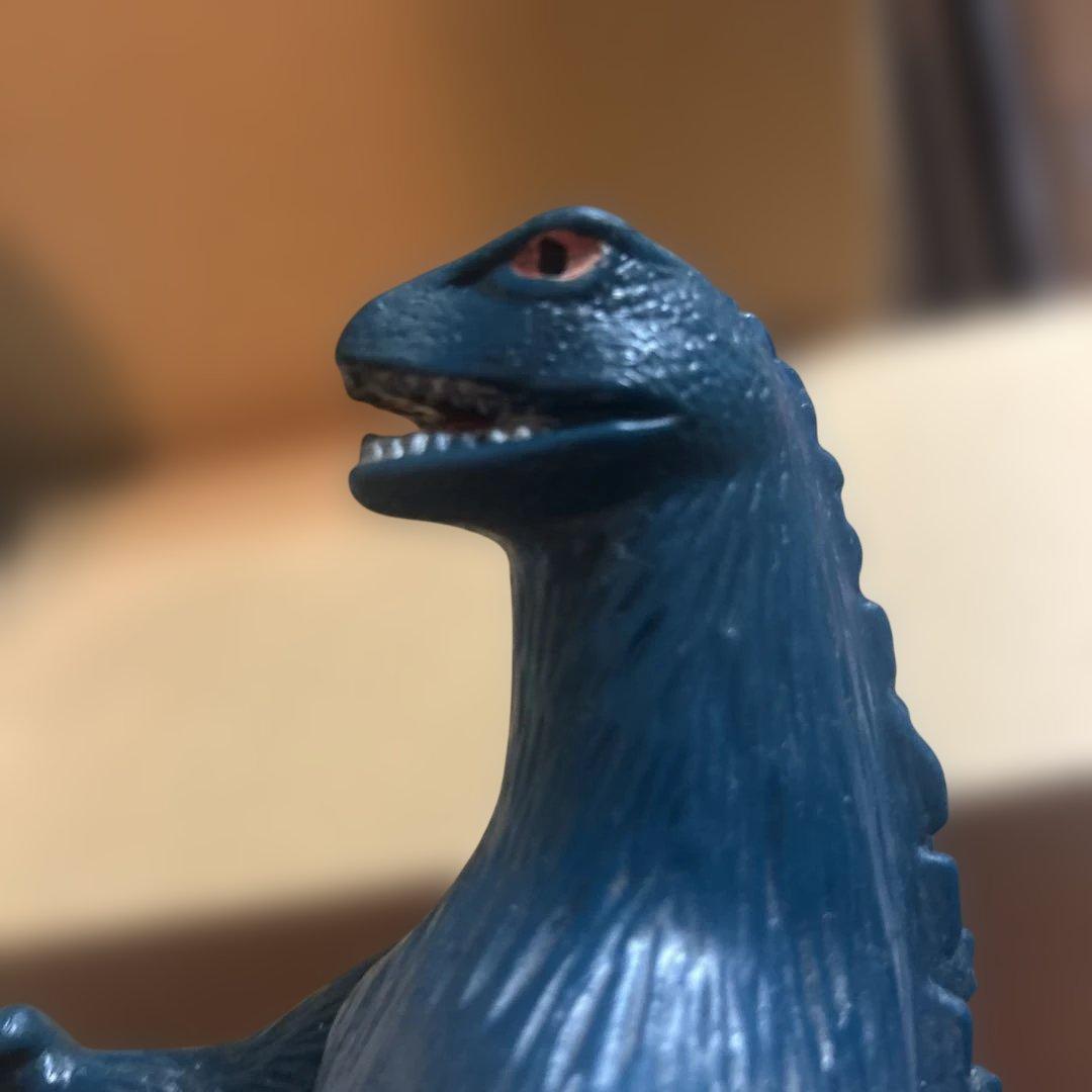 ゴジラ ソフビ　ブルマァク　当時物　約23cm