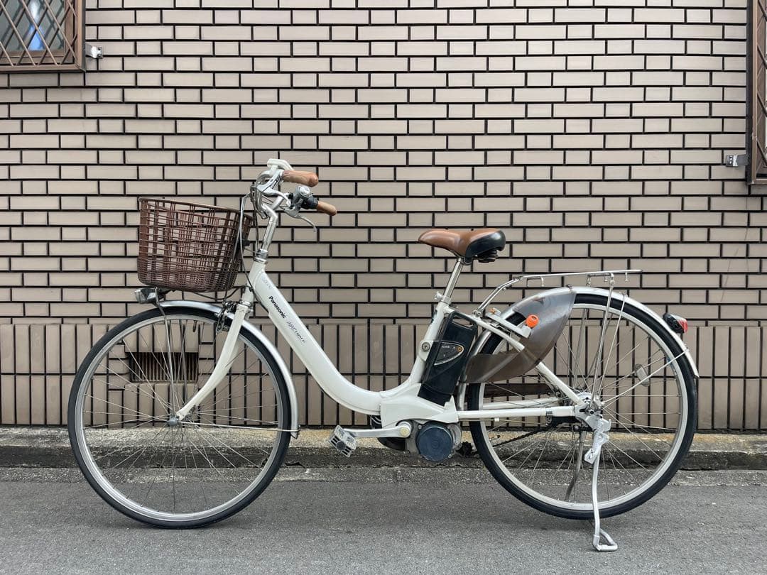 8.9ahパナソニック電動アシスト自転車26インチ