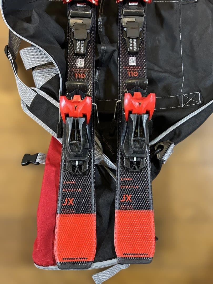 ATOMIC REDSTAR JX ジュニア スキー 110cm レッドスター