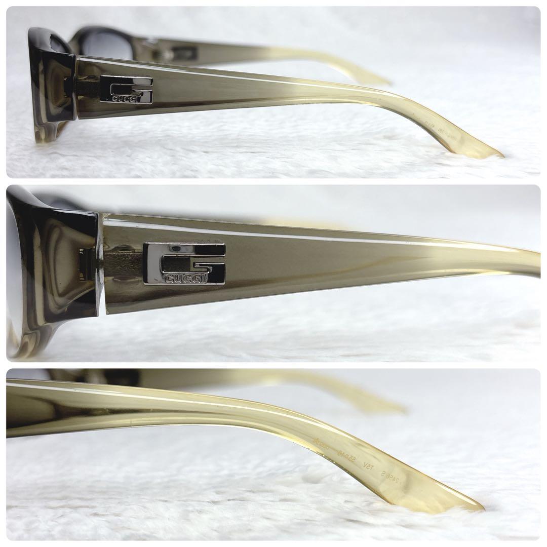 GUCCI グッチ GG2456 クリアフレーム　グラデーション　サングラス