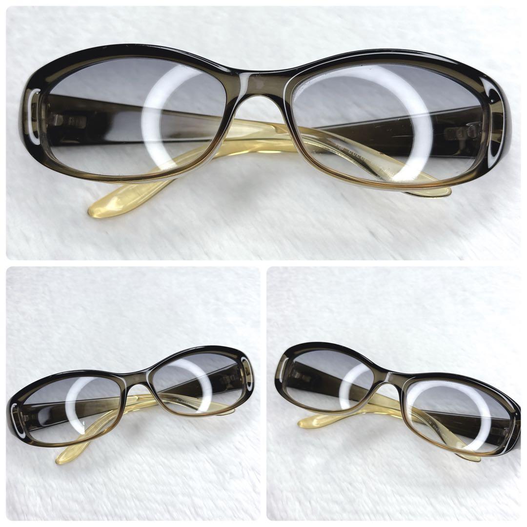 GUCCI グッチ GG2456 クリアフレーム　グラデーション　サングラス