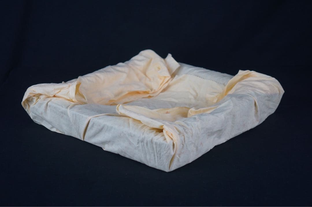 村田宗覚 波つぼつぼ蒔絵 炉縁 共箱 共布 茶道具