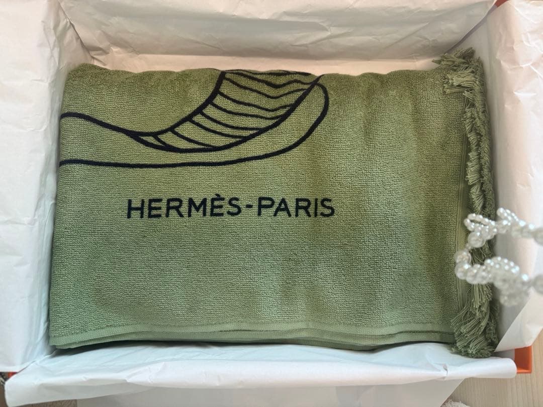 エルメス　HERMES イヤーズギフト　タオル　ブランケット　タオルケット
