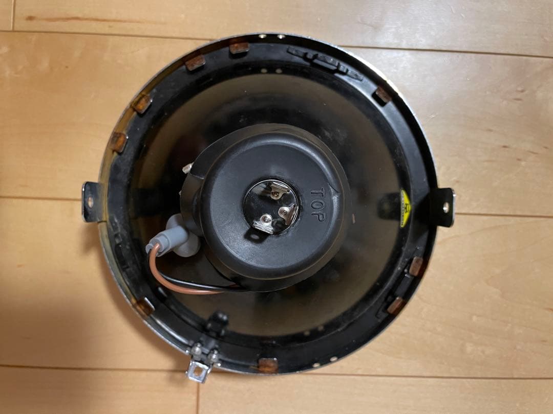 マーシャル８８９ヘッドランプ　クリアーレンズ　４輪車/2輪　180π