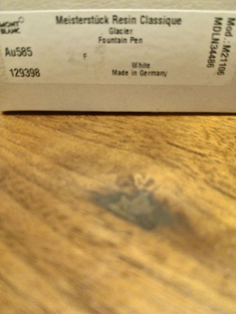 Montblanc モンブラン　万年筆　146 グレイシア　F　セール