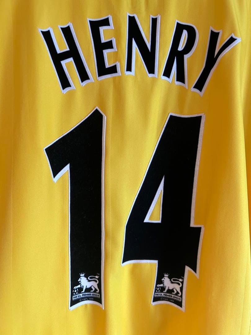 正規品　05-06アーセナル　アンリ　アウェイユニフォーム