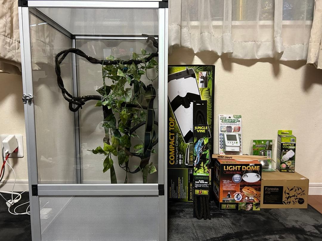 爬虫類　カメレオン用品