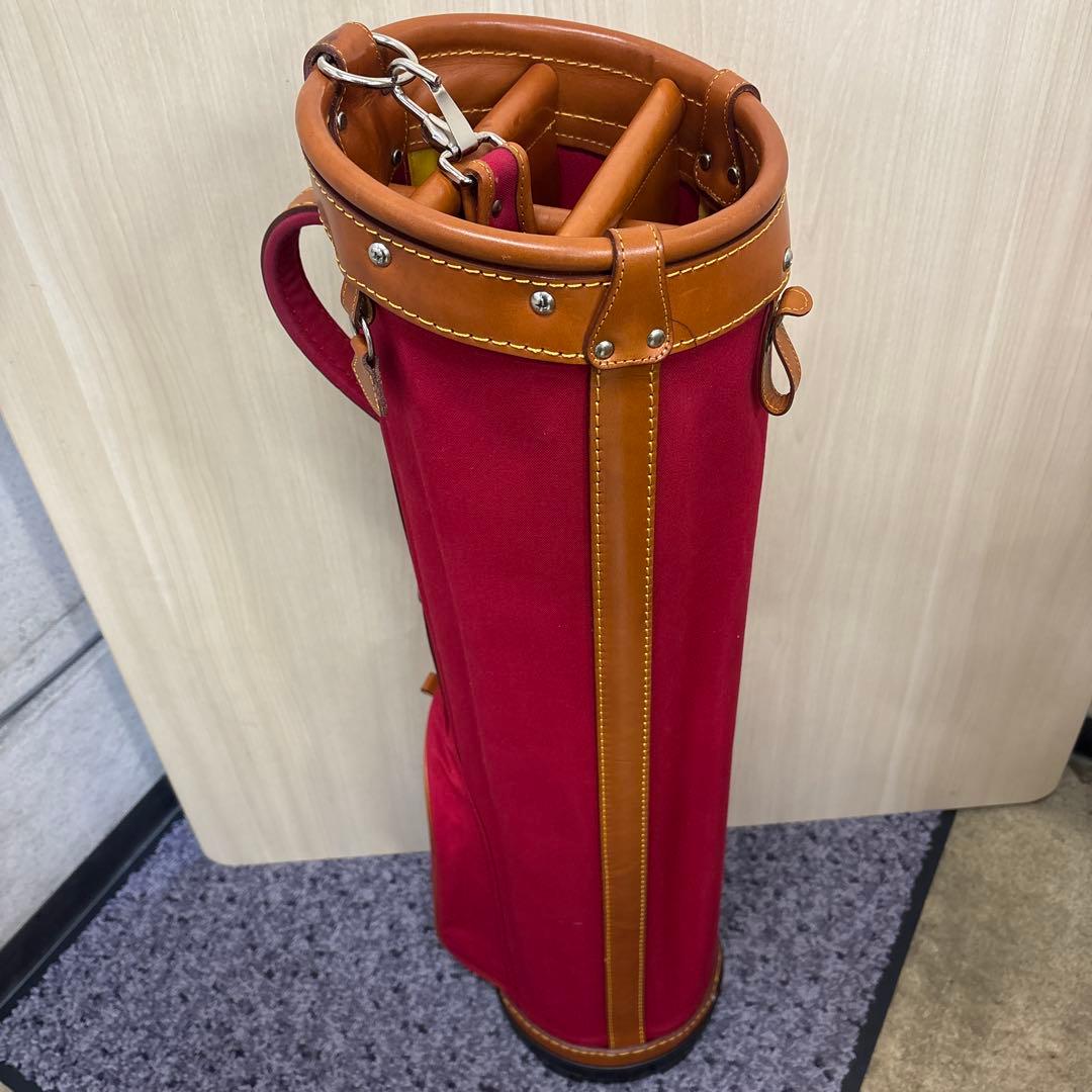 XJ　木の庄帆布　キャディーバッグ