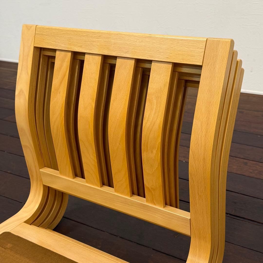 H111C29b カリモク Karimoku 座椅子 4脚セット