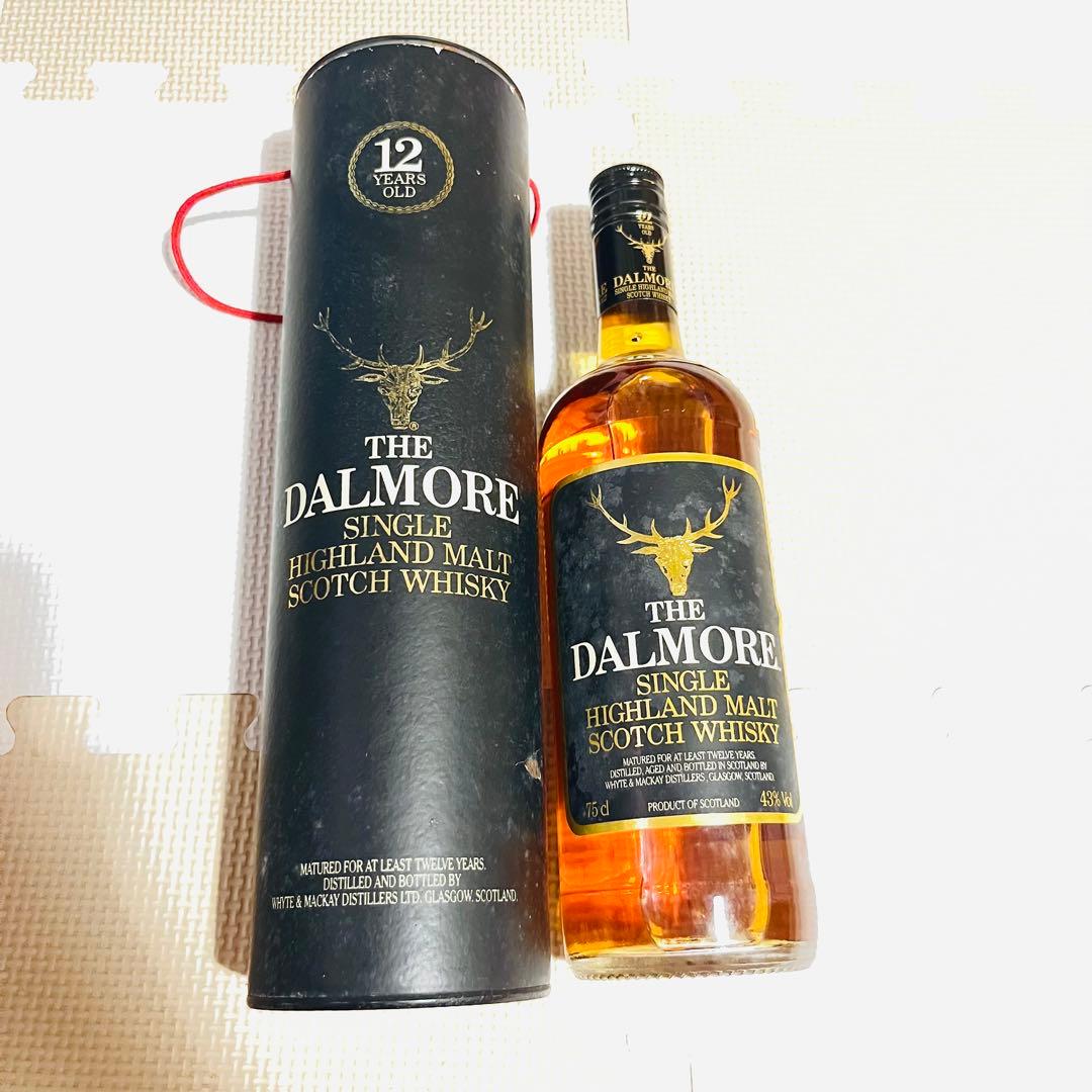 【古酒】 ダルモア シングルハイランドウイスキー 12年 750ml