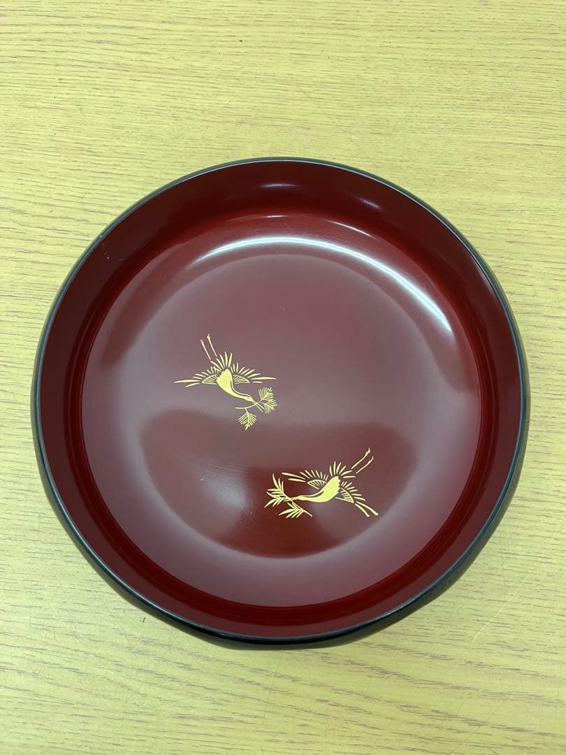菓子鉢　漆器　工芸品　アンティーク