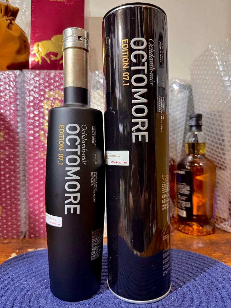 シングルモルトスコッチウイスキー ブルックラディ蒸留所 オクトモア 07.1