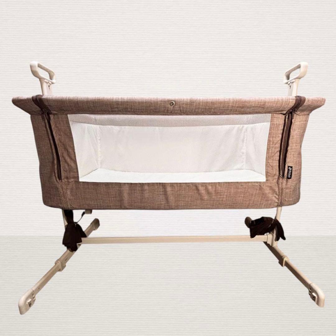 ✨美品✨ リッチェル添い寝コット 高さ 調整可 ベビーベッド