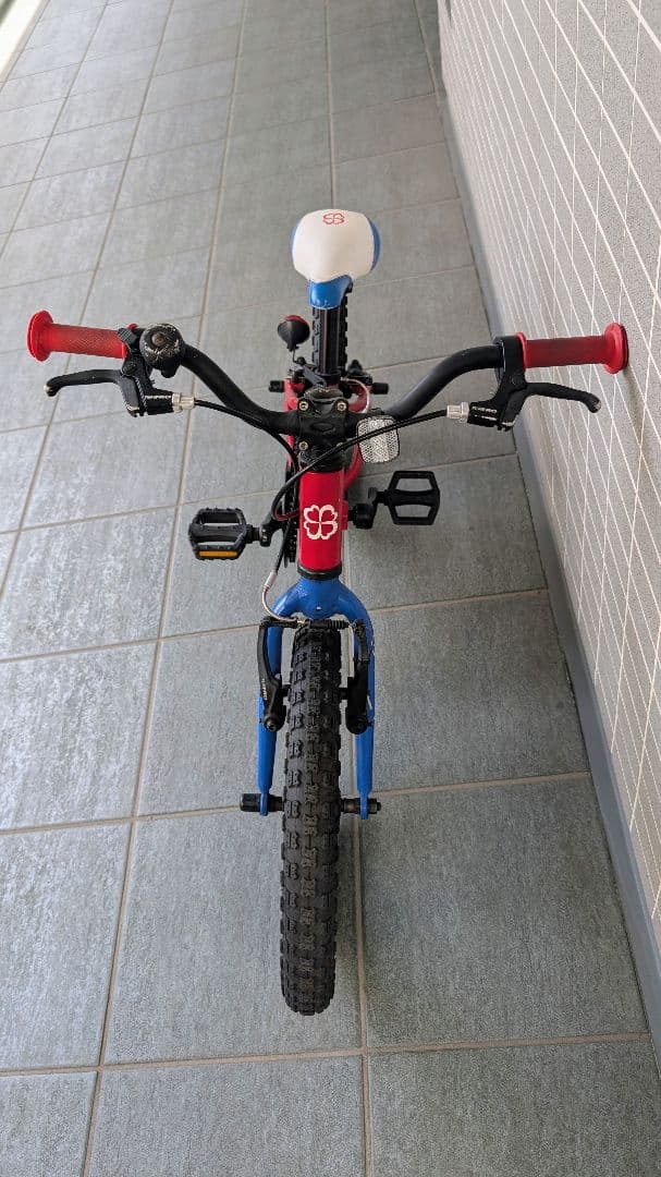 ヨツバサイクル 16インチ ヒーローレッド 子供用 自転車 東京 埼玉 手渡し