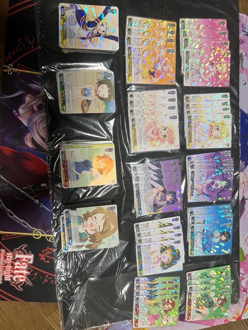 ヴァイスシュヴァルツ　きんいろモザイク RR以下4コン AB混在