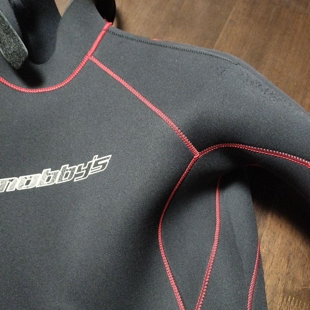 mobbys ウェットスーツ ブラック/レッド　5㍉　11A5（LL）レディース