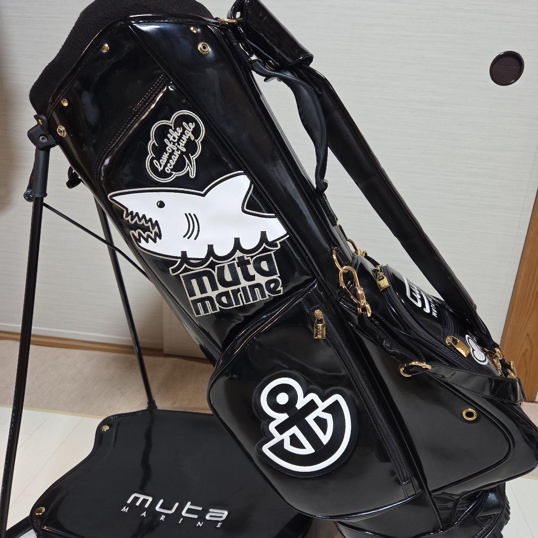 muta marine ブラックゴルフバッグ