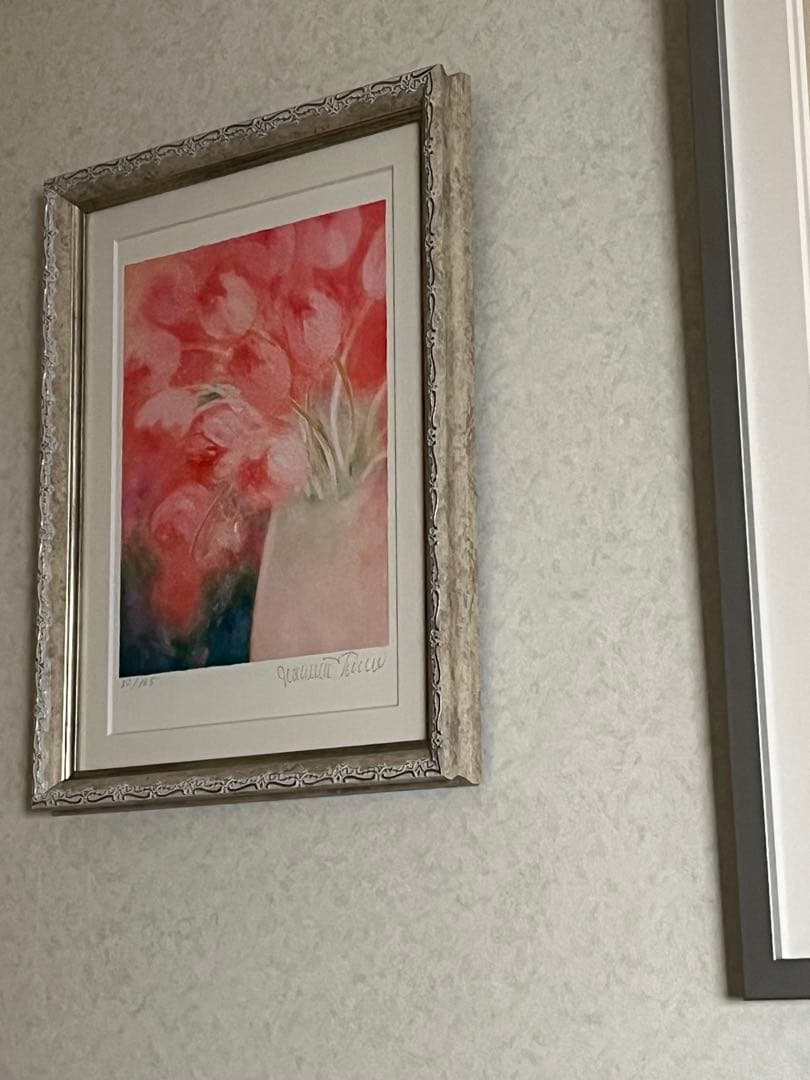 版画　ジニー・キム　直筆サイン　165枚限定ジクレー 新品額入り