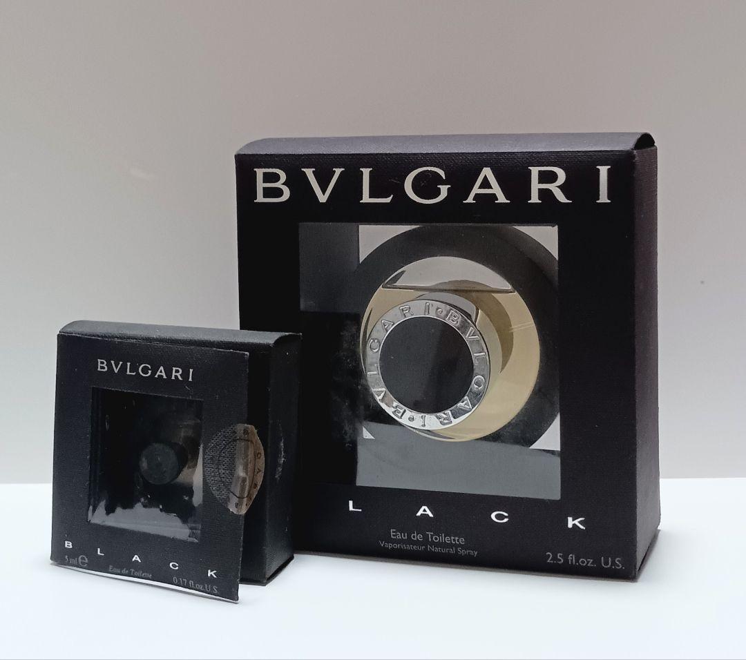 BVLGARI BLACK オードトワレ 75ml　5ml