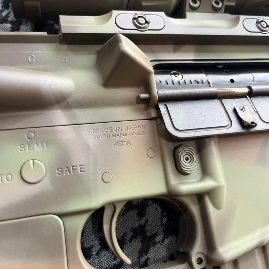 【マイ】東京マルイ レシーライフル＋ショートスコープ+スペアマグ+パーネル