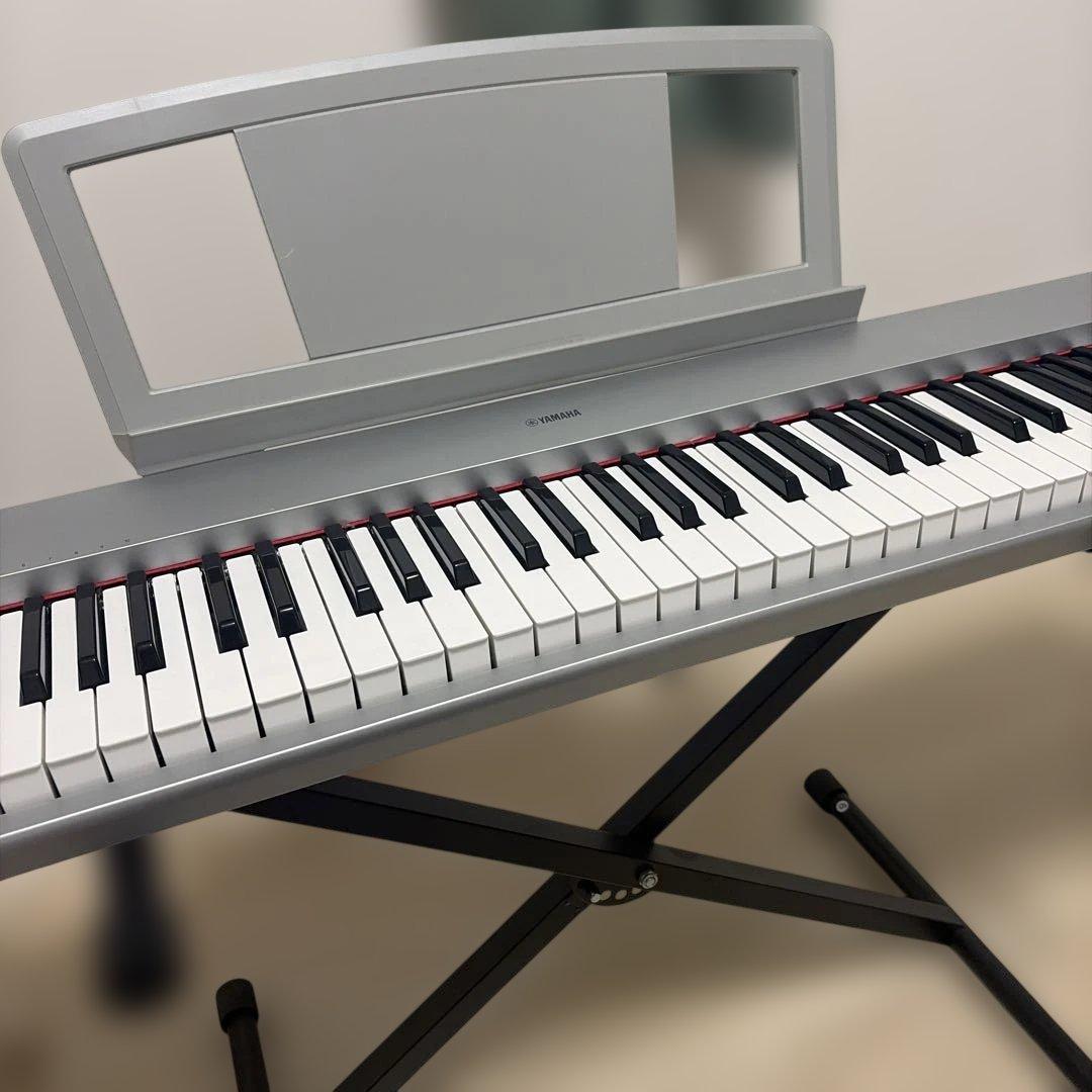YAMAHA電子ピアノ76鍵盤 NP-31S 専用ケース、スタンド付