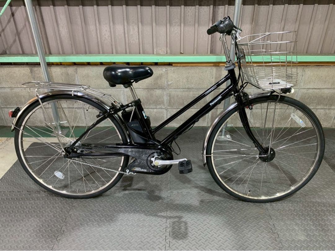 電動自転車　パナソニック　ビビDX CITY 27インチ　ブラック　№8092