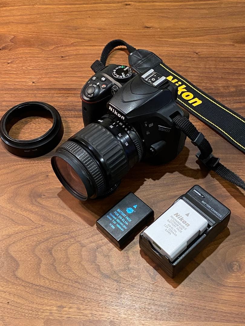 Nikon D3400 デジタル一眼カメラ　動作品　オマケレンズ付　7148枚