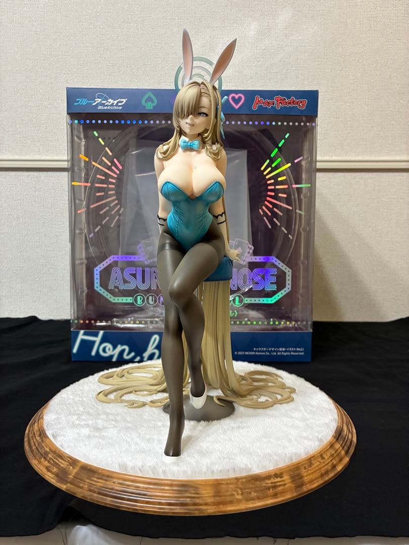 ブルーアーカイブ　一ノ瀬アスナ　バニー　フィギュア　max factory